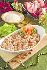 Risotto with beans and pomegranate (ph. Archivio Collection)