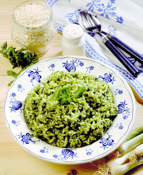 Risotto with watercress (ph. Archivio Collection)