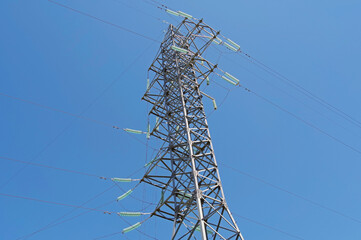 electric tower high voltage post