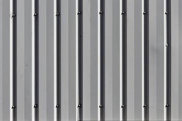 Corrugated metal roof