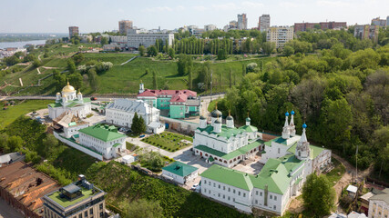 View of the Annunciation Monastery in Nizhny Novgorod