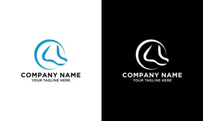 Foot Care logo designs concept vector, Iconic Foot Logo designs template