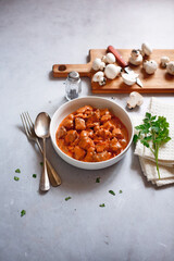 Stroganoff beef (ph. Marianna Franchi)