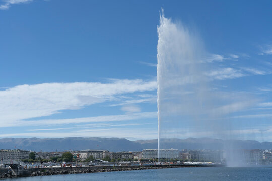 City of Geneva in Switzerland