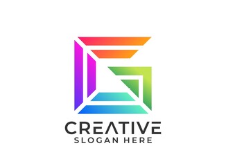 logo G gradient color.