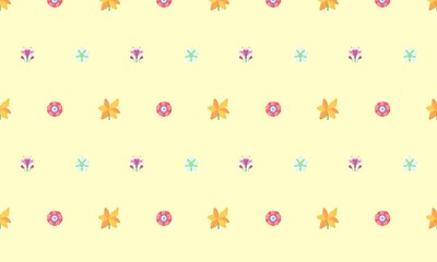 Patrón de flores. Diversidad de flores. Fondo floral. 