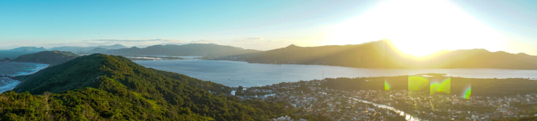 Sunset Island Sun Paradise Lagoon Lake Water Nature Landscape