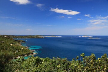 Fototapeta na wymiar Dalmatia summer - Adriatic sea coast