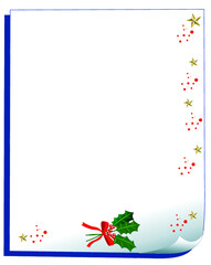 carte de Noël nouvel an