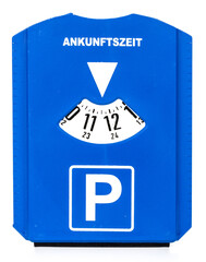 Parking disc