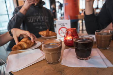 coffee and cake in Copenhagen