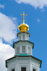 Medieval Russian monastery. Christian culture, tourism and pilgrimage.