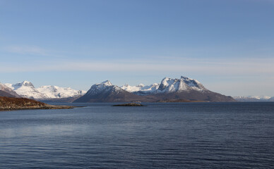 Norwegian coastline