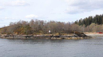 Norwegian coastline