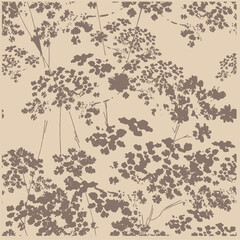 floral print pattern, floral vector, micro print pattern