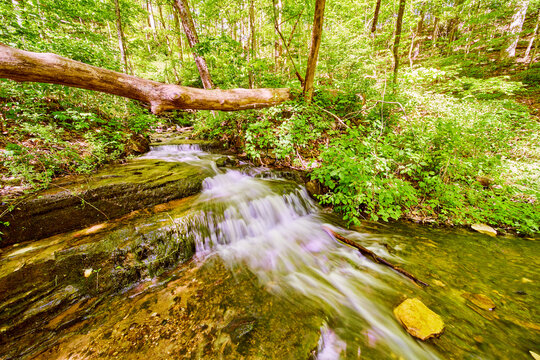 Waterfall In Nature