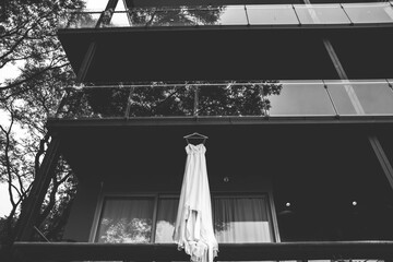 Vestido de novia listo para la Boda