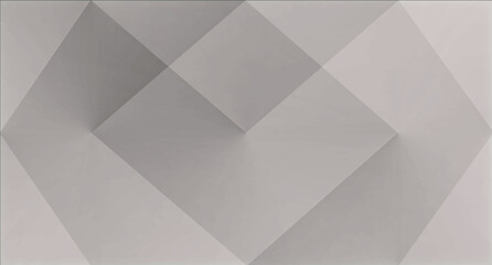 Obraz premium Abstract geometric background, White paper luxury, with lines transparent gradient, you can use for ad, poster and card, template, business presentation, modern futuristic graphics