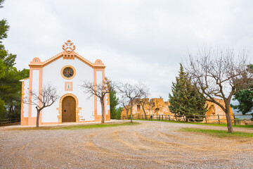 Monasterio Jer&oacute;nimo de Santa María de la Esperanza, Castellon province, Valencian Community, Spain. Beautiful chapel on top of a mountain near Segorbe.