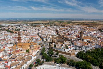 vista del centro monumental del municipio de Carmona, Andalucía