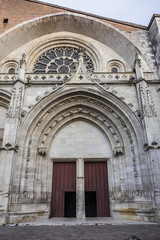 Fototapeta premium Toulouse Cathedral (Cathedrale Saint-Etienne de Toulouse, XIII - XVII century) - Roman Catholic church in city of Toulouse. France.
