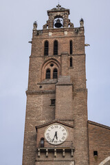Toulouse Cathedral (Cathedrale Saint-Etienne de Toulouse, XIII - XVII century) - Roman Catholic church in city of Toulouse. France.