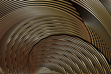 Fototapeta premium Gold metallic effect background.