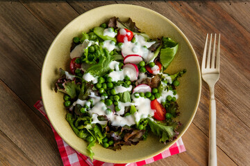 Green Pea Salad