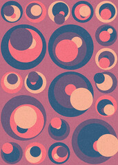 Abstract Geometric Pattern generative computational art illustration