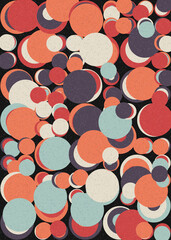 Abstract Geometric Pattern generative computational art illustration