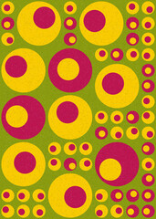 Abstract Geometric Pattern generative computational art illustration