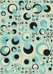 Abstract Geometric Pattern generative computational art illustration