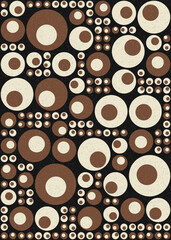 Abstract Geometric Pattern generative computational art illustration