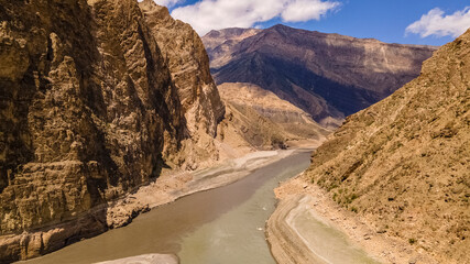 Sulak Canyon is the deepest canyon in Europe. Depth 1920 meters, length 53 km. Located in the valley of the Sulak River. Dagestan, Russia