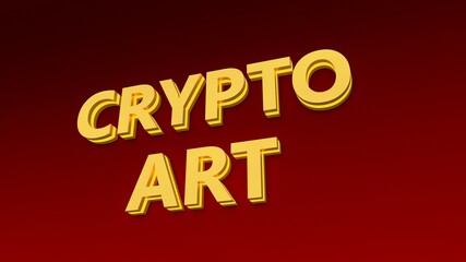 Obraz premium Colorful Crypto currency concept. Non Fungible Token with light on abstract background. 3d Rendering. 