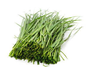 Bunch of green grass.