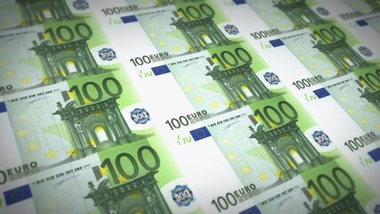 money printing process concept illustration