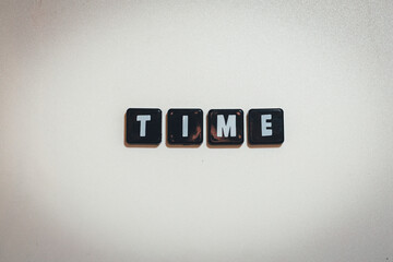 Letter Tiles - Time