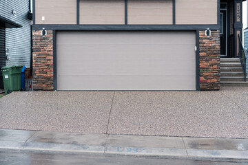 exposed aggregate driveway 