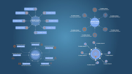 Infographics Overlay Set 2
