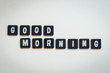 Letter Tiles - Good Morning