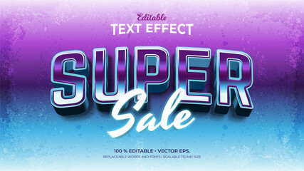Super Sale Text Effects