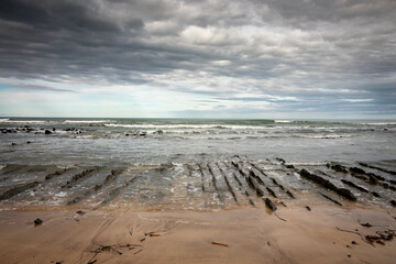 Makorori Beach, popular surfing beach, near Gisborne, East Coast, North Island, New Zealand  
