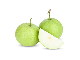 Guava fresh isolated on white background