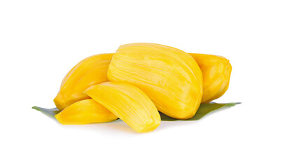 Jackfruit ripe isolated on white background