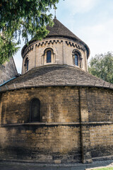 Fototapeta premium Building on a city street in London. Architecture and exterior. Human habitat.