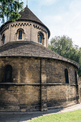 Fototapeta premium Building on a city street in London. Architecture and exterior. Human habitat.