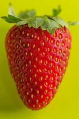 Strawberries in macro photography in the details.
Morangos em fotografia macro nos detalhes.