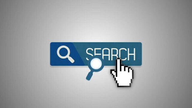 Search Button Animation And Magnifier