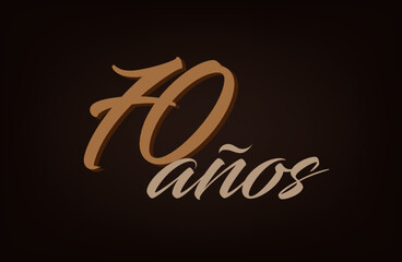 Aniversario de 70 años 